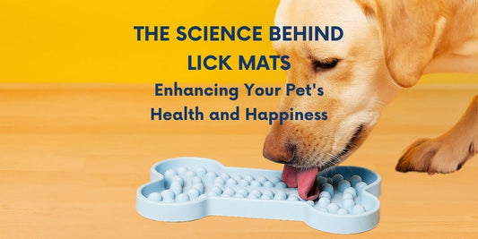 🐾 The Science Behind Lick Mats: Enhancing Your Pet's Health and Happiness